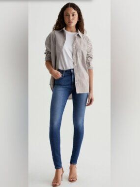 AG The Farrah High Rise Skinny Jeans Size 29